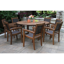 8 person discount round patio table